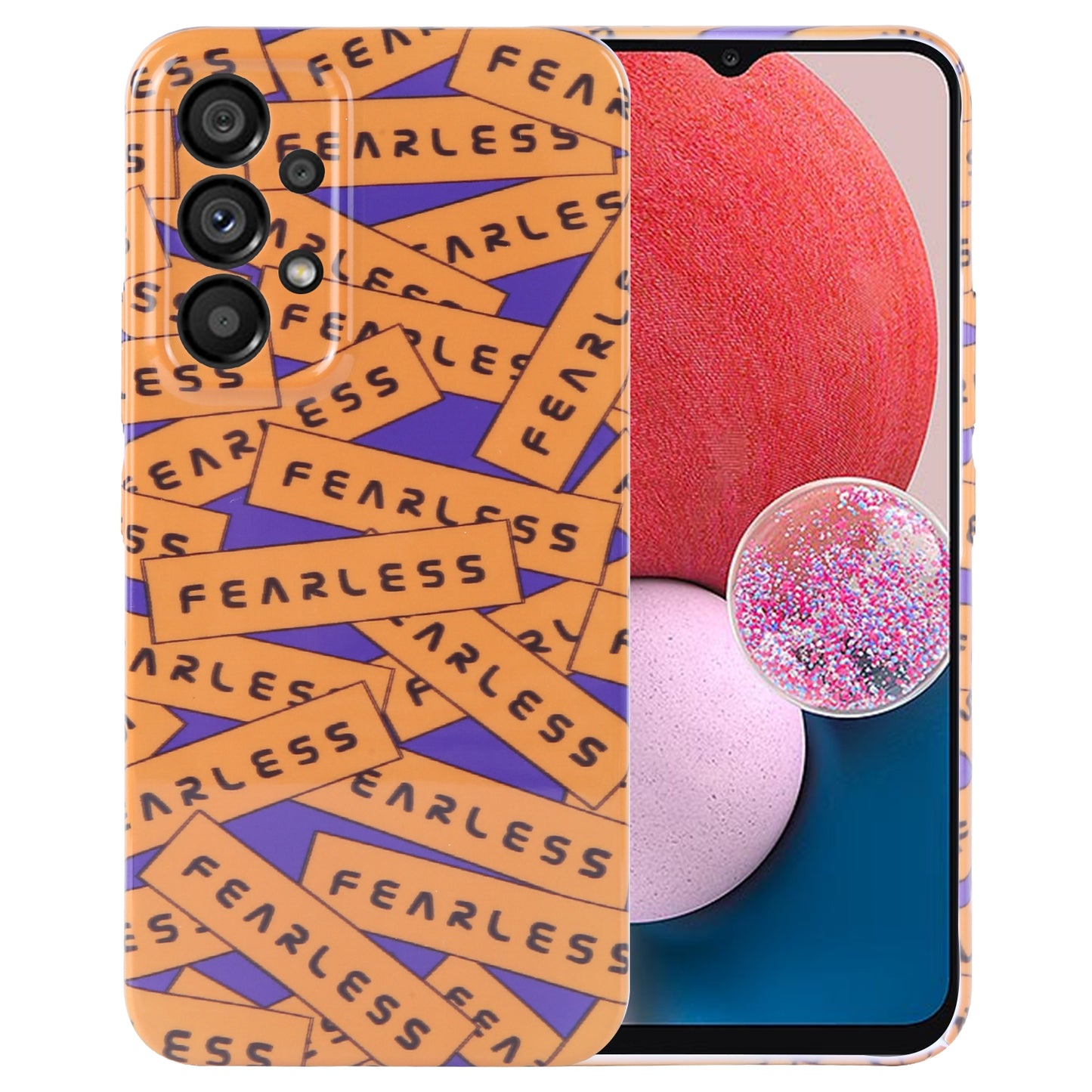 Samsung Galaxy A13 4G Painted Pattern PC Phone Case with Precise Hole Design