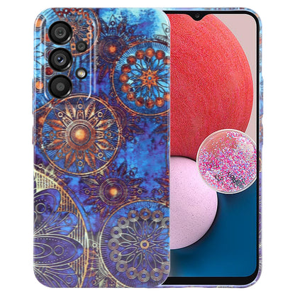 Samsung Galaxy A13 4G Painted Pattern PC Phone Case with Precise Hole Design