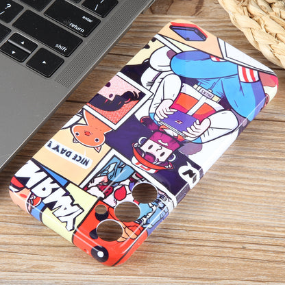 Samsung Galaxy A13 4G Painted Pattern PC Phone Case with Precise Hole Design