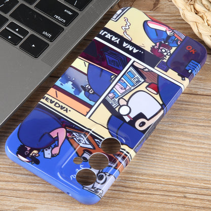 Samsung Galaxy A13 4G Painted Pattern PC Phone Case with Precise Hole Design