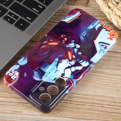 Samsung Galaxy A13 4G Painted Pattern PC Phone Case with Precise Hole Design