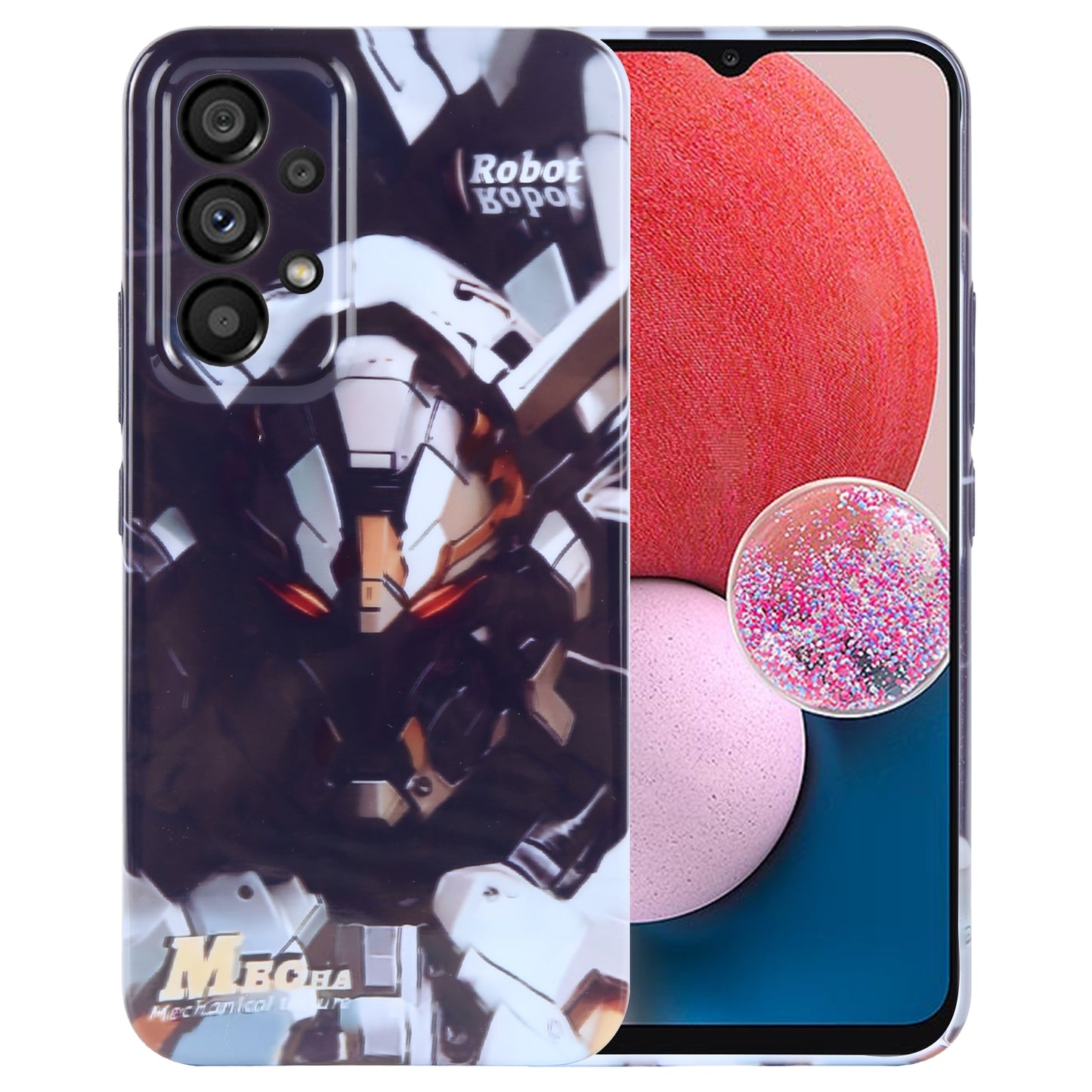 Samsung Galaxy A13 4G Painted Pattern PC Phone Case with Precise Hole Design