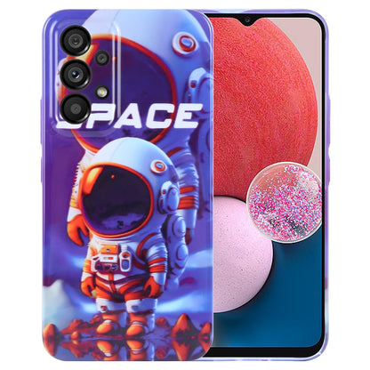 Samsung Galaxy A13 4G Painted Pattern PC Phone Case with Precise Hole Design