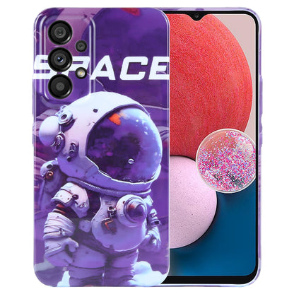 Samsung Galaxy A13 4G Painted Pattern PC Phone Case with Precise Hole Design
