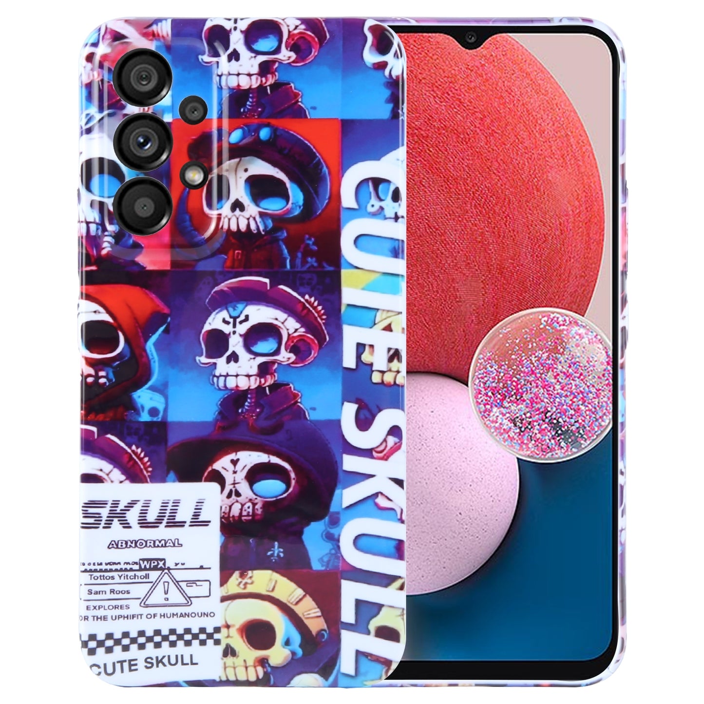 Samsung Galaxy A13 4G Painted Pattern PC Phone Case with Precise Hole Design