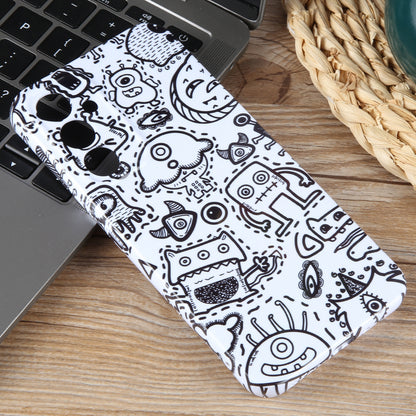 Samsung Galaxy A13 4G Painted Pattern PC Phone Case with Precise Hole Design