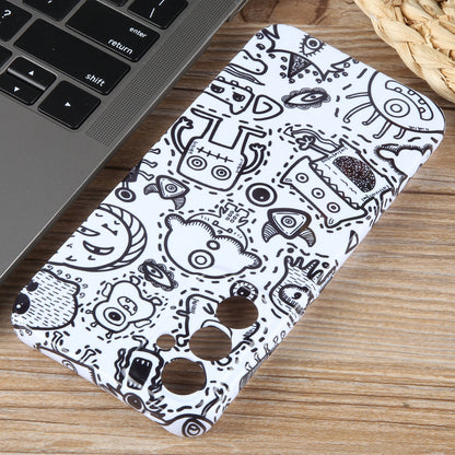 Samsung Galaxy A13 4G Painted Pattern PC Phone Case with Precise Hole Design