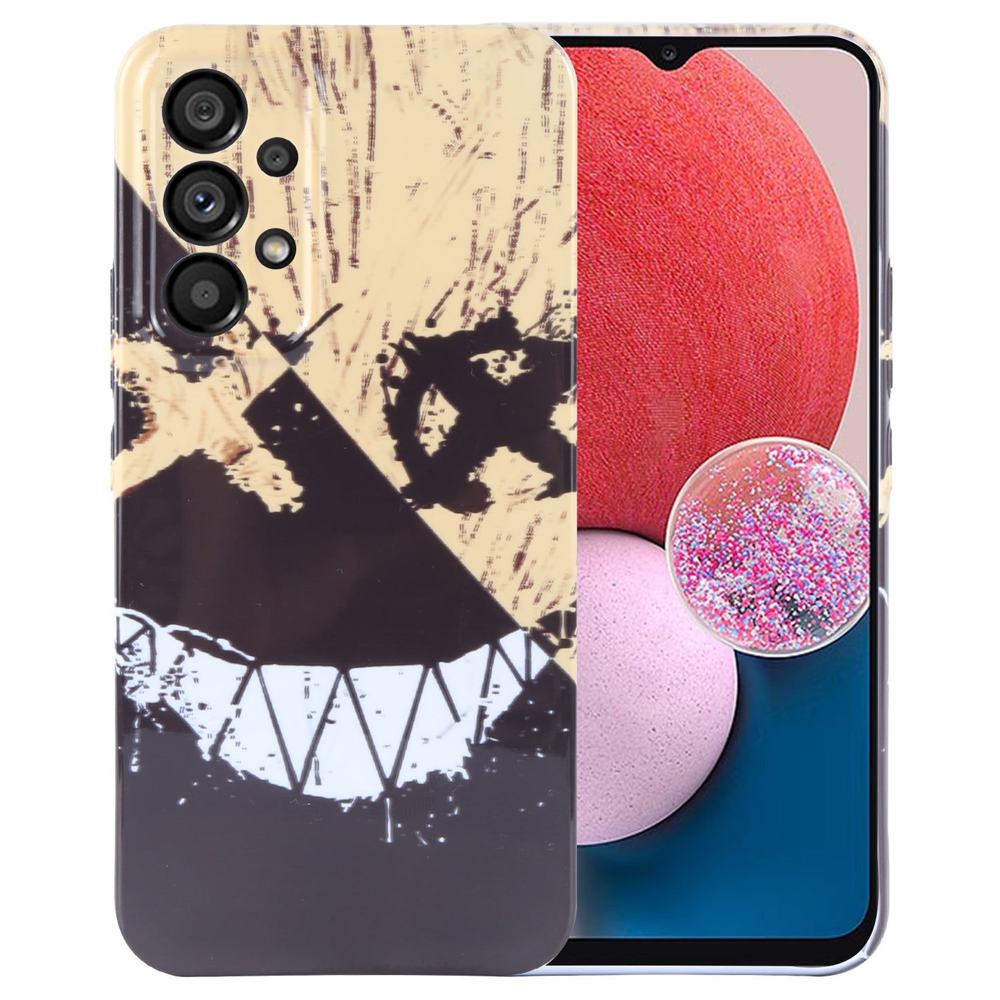 Samsung Galaxy A13 4G Painted Pattern PC Phone Case with Precise Hole Design