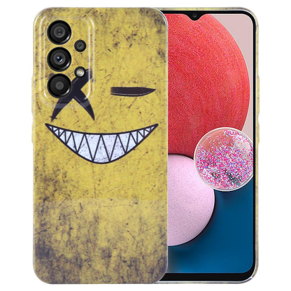 Samsung Galaxy A13 4G Painted Pattern PC Phone Case with Precise Hole Design