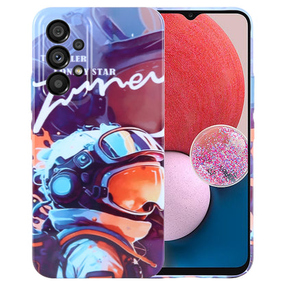 Samsung Galaxy A13 4G Painted Pattern PC Phone Case with Precise Hole Design