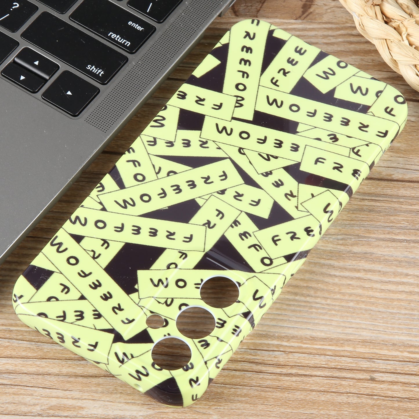 Samsung Galaxy A12 Painted Pattern PC Phone Case with Precise Hole Design