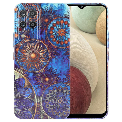 Samsung Galaxy A12 Painted Pattern PC Phone Case with Precise Hole Design