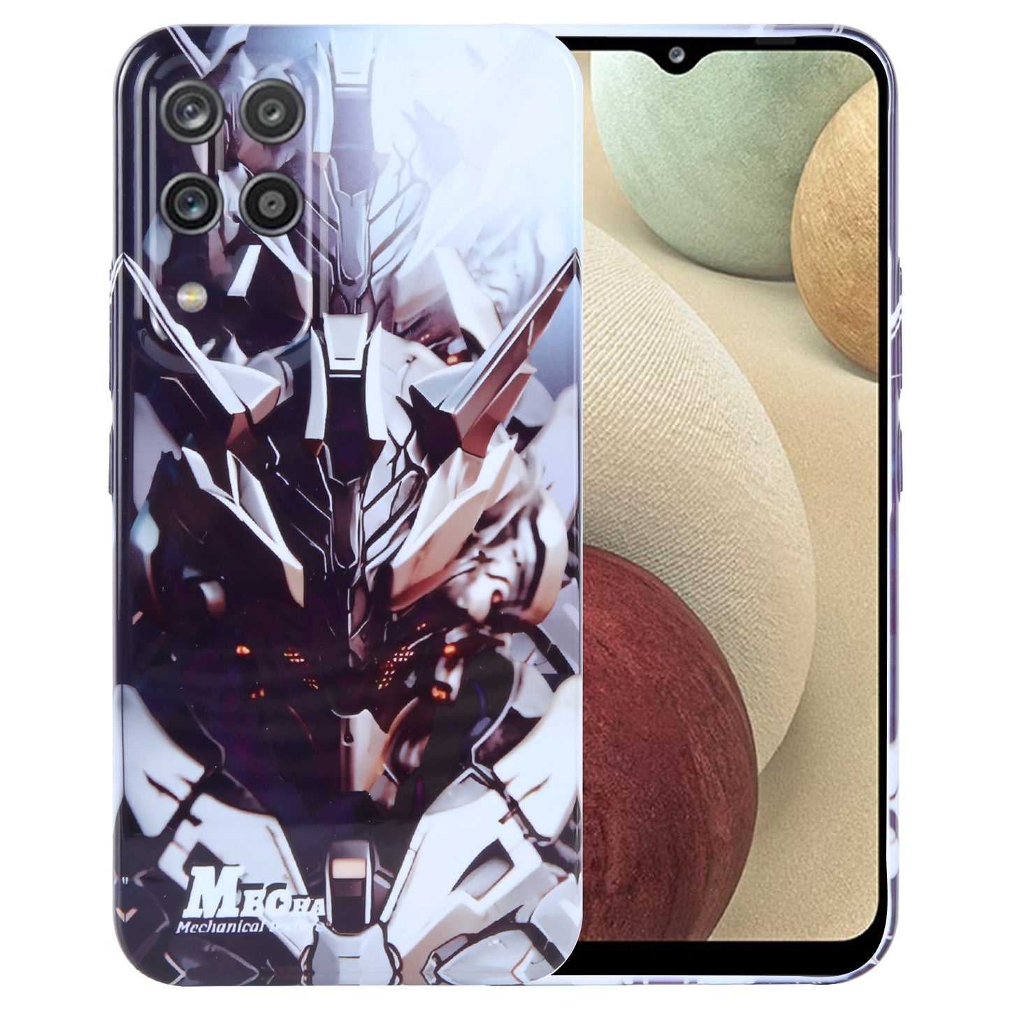 Samsung Galaxy A12 Painted Pattern PC Phone Case with Precise Hole Design