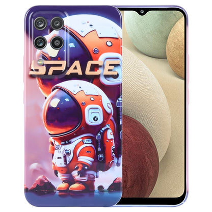 Samsung Galaxy A12 Painted Pattern PC Phone Case with Precise Hole Design