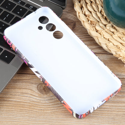 Samsung Galaxy A12 Painted Pattern PC Phone Case with Precise Hole Design