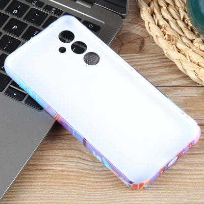 Samsung Galaxy A04e Painted Pattern PC Phone Case with Precise Hole Design
