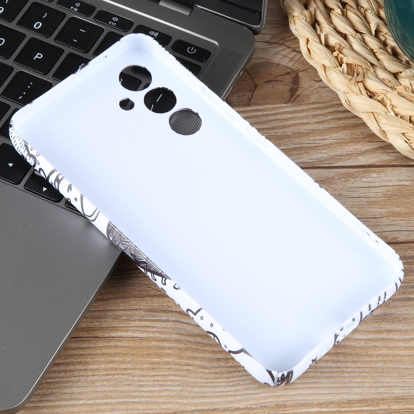 Samsung Galaxy A04e Painted Pattern PC Phone Case with Precise Hole Design