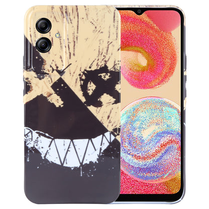 Samsung Galaxy A04e Painted Pattern PC Phone Case with Precise Hole Design