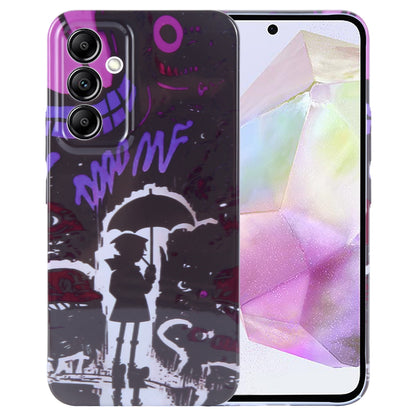 Samsung Galaxy A35 5G Painted Pattern PC Phone Case with Precise Hole Design