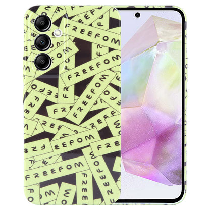 Samsung Galaxy A35 5G Painted Pattern PC Phone Case with Precise Hole Design