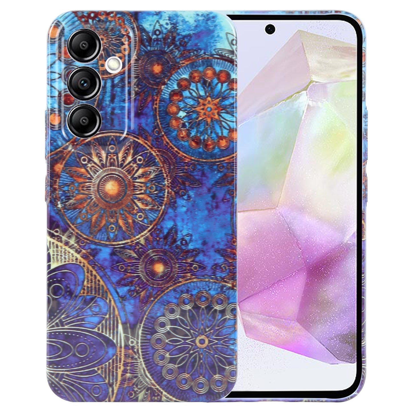 Samsung Galaxy A35 5G Painted Pattern PC Phone Case with Precise Hole Design