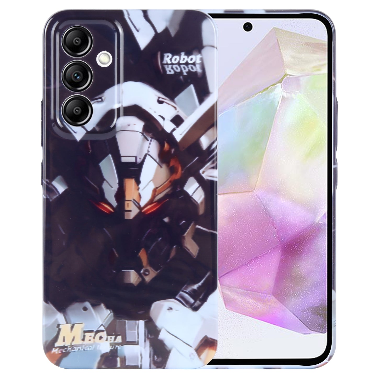 Samsung Galaxy A35 5G Painted Pattern PC Phone Case with Precise Hole Design