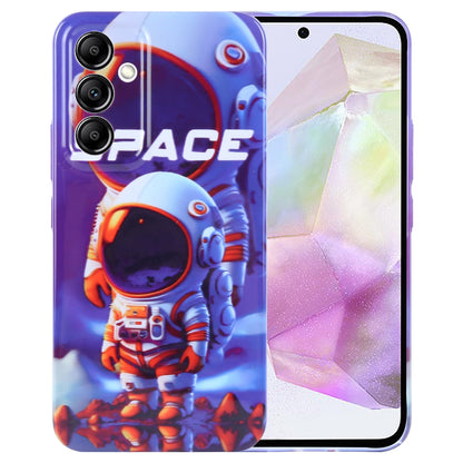 Samsung Galaxy A35 5G Painted Pattern PC Phone Case with Precise Hole Design