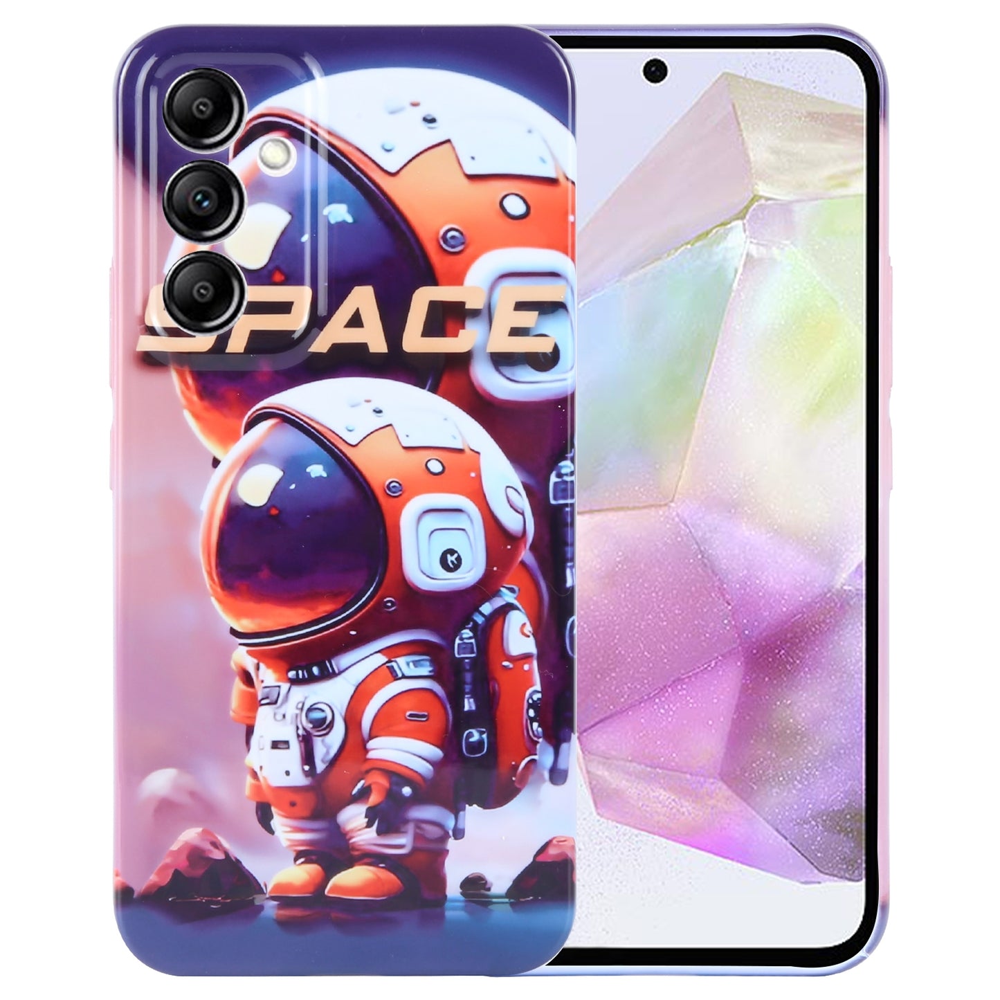 Samsung Galaxy A35 5G Painted Pattern PC Phone Case with Precise Hole Design