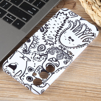 Samsung Galaxy A35 5G Painted Pattern PC Phone Case with Precise Hole Design