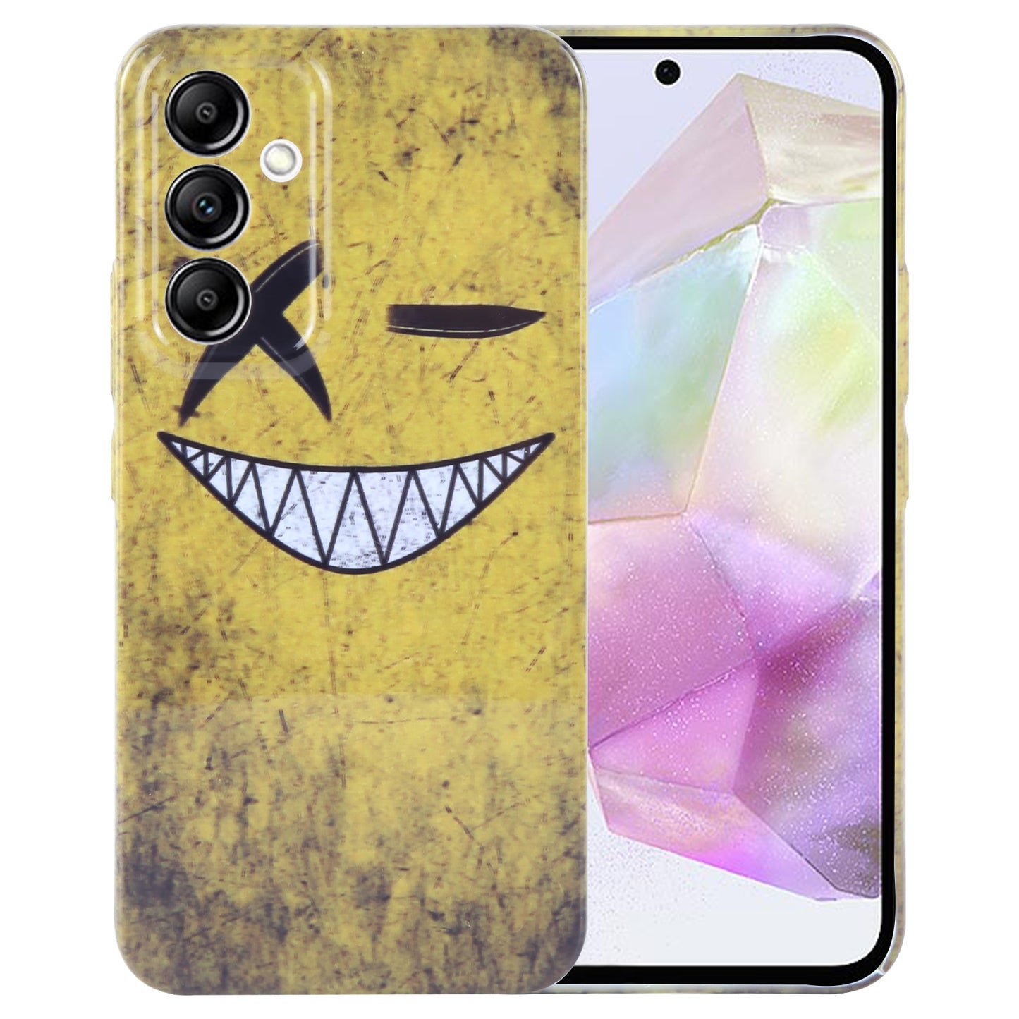 Samsung Galaxy A35 5G Painted Pattern PC Phone Case with Precise Hole Design