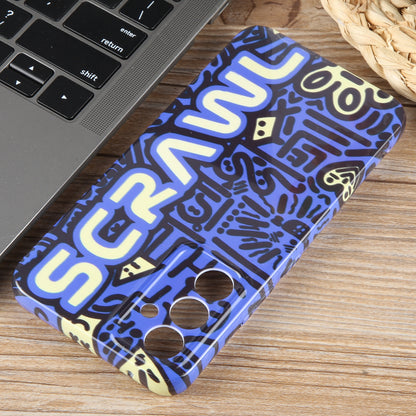 Samsung Galaxy A35 5G Painted Pattern PC Phone Case with Precise Hole Design