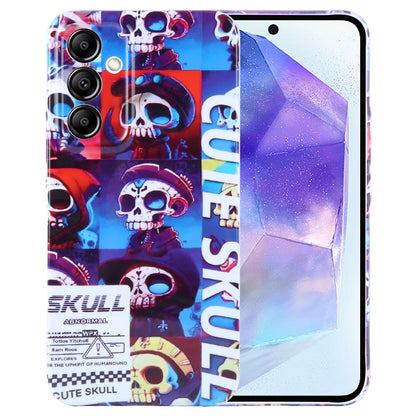 Samsung Galaxy A55 5G Painted Pattern PC Phone Case with Precise Hole Design