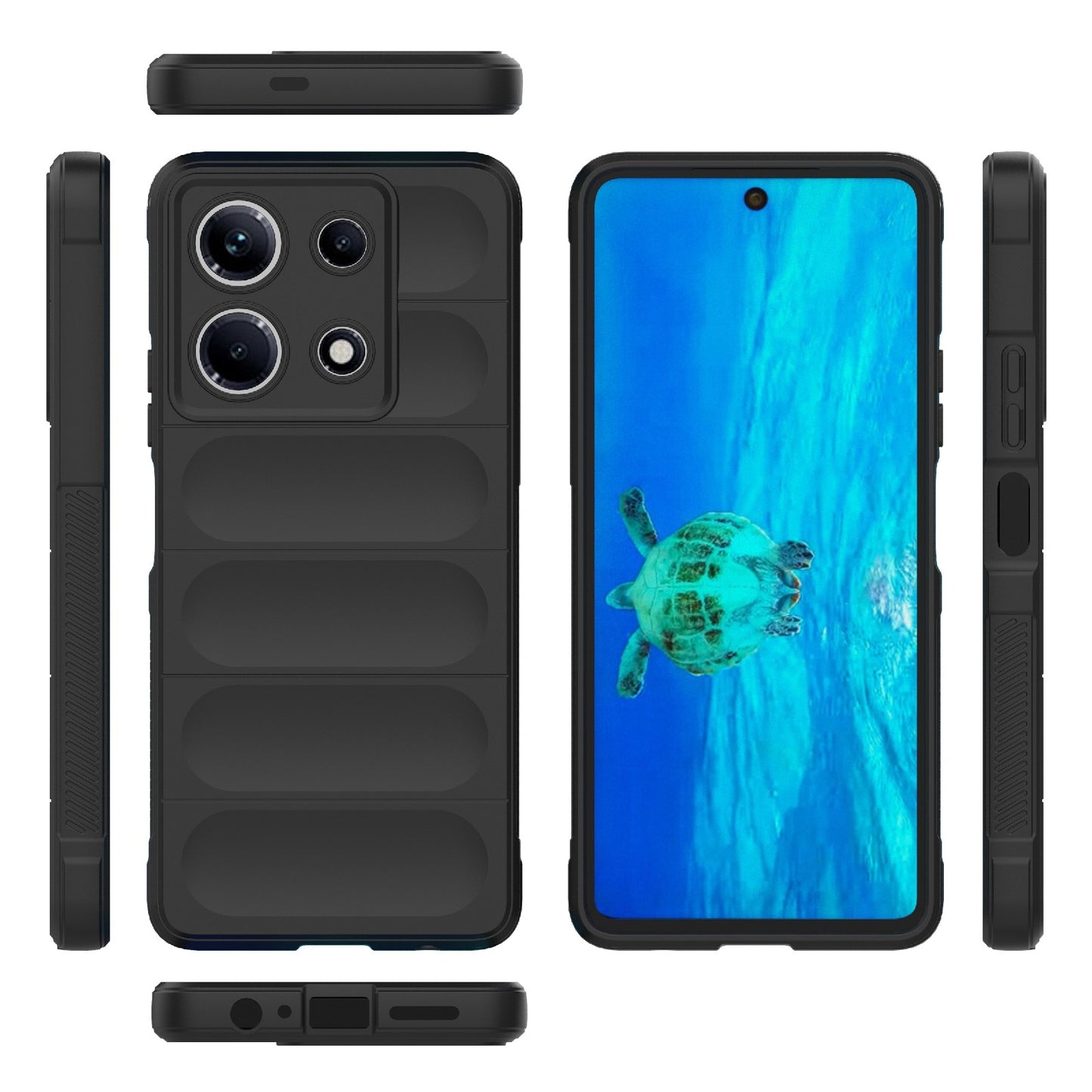 Infinix Note 30 4G Magic Shield TPU + Flannel Phone Case - Stylish, Durable, and Lightweight Protection