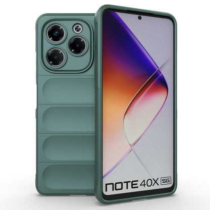 Infinix Note 40X 5G Global Magic Shield TPU + Flannel Phone Case - Stylish, Durable, and Lightweight Protection