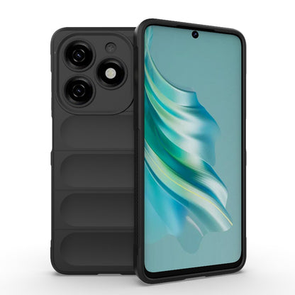 Tecno Spark 20 Magic Shield TPU + Flannel Phone Case - Stylish, Durable, and Lightweight Protection