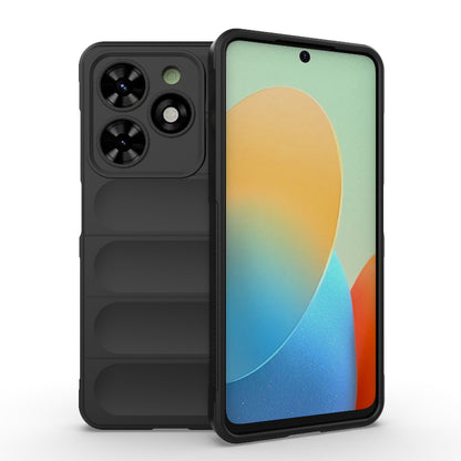 Tecno Pop 8 Magic Shield TPU + Flannel Phone Case - Stylish, Durable, and Lightweight Protection