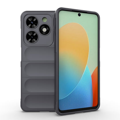 Tecno Pop 8 Magic Shield TPU + Flannel Phone Case - Stylish, Durable, and Lightweight Protection