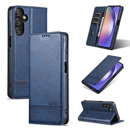 Samsung Galaxy A25 5G Leather Wallet Case with Card Holder & Magnetic Closure