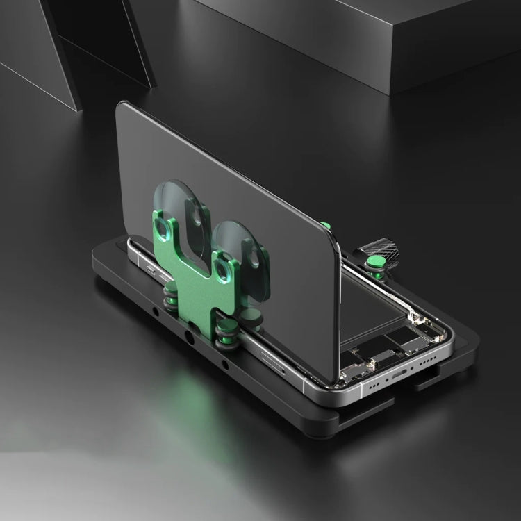 2UUL BH05 Mobile Phone LCD Screen Stand Fixture with Adjustable Suction Cup for Easy Repairs