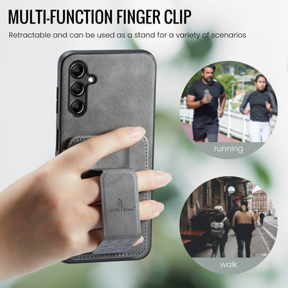 Samsung Galaxy A13 5G Card Holder Back Phone Case - Oil Wax Cow Leather