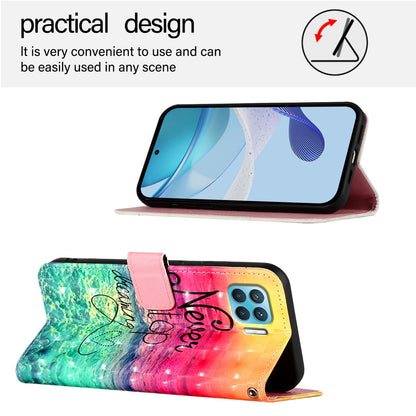 OPPO A93 2020 4G Global Leather Flip Phone Case with 3D Painted Design, Card Holder, Wallet & Stand Function - Durable Protection & Easy Access