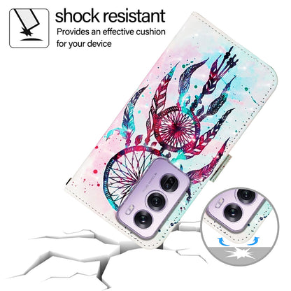 OPPO Reno12 Pro Global Leather Flip Phone Case with 3D Painted Design, Card Holder, Wallet & Stand Function - Durable Protection & Easy Access