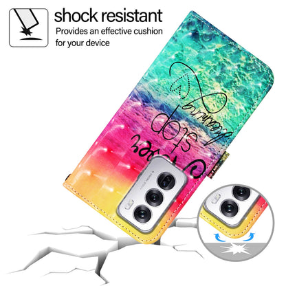 OPPO Reno12 Global Leather Flip Phone Case with 3D Painted Design, Card Holder, Wallet & Stand Function - Durable Protection & Easy Access
