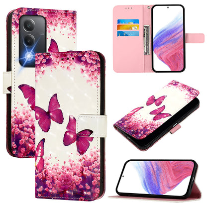 OPPO K12x 5G Global Leather Flip Phone Case with 3D Painted Design, Card Holder, Wallet & Stand Function - Durable Protection & Easy Access