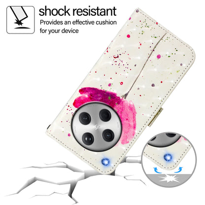 OPPO Find X8 Leather Flip Phone Case with 3D Painted Design, Card Holder, Wallet & Stand Function - Durable Protection & Easy Access