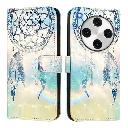 OPPO Find X8 Pro Leather Flip Phone Case with 3D Painted Design, Card Holder, Wallet & Stand Function - Durable Protection & Easy Access