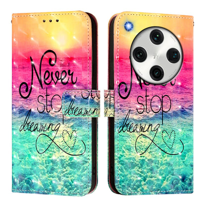 OPPO Find X8 Pro Leather Flip Phone Case with 3D Painted Design, Card Holder, Wallet & Stand Function - Durable Protection & Easy Access