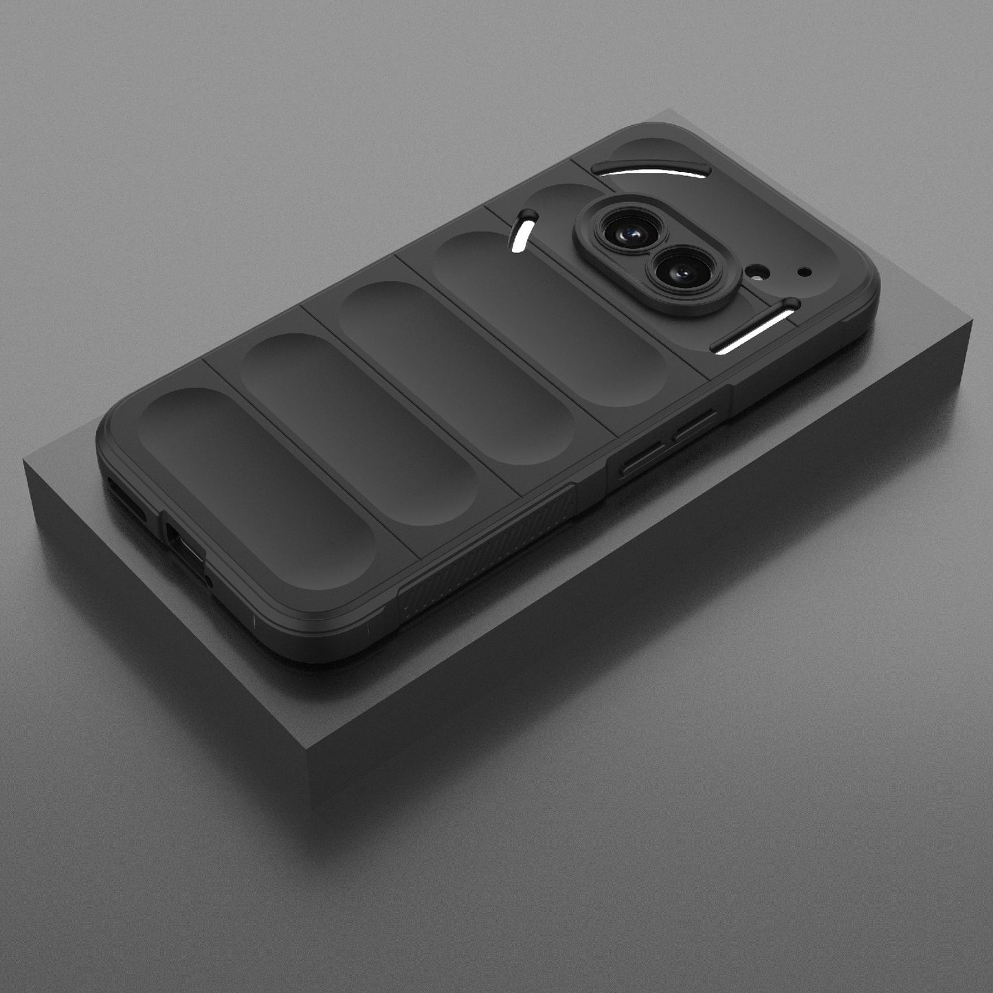 Nothing Phone 2a Magic Shield TPU + Flannel Phone Case - Stylish, Durable, and Lightweight Protection