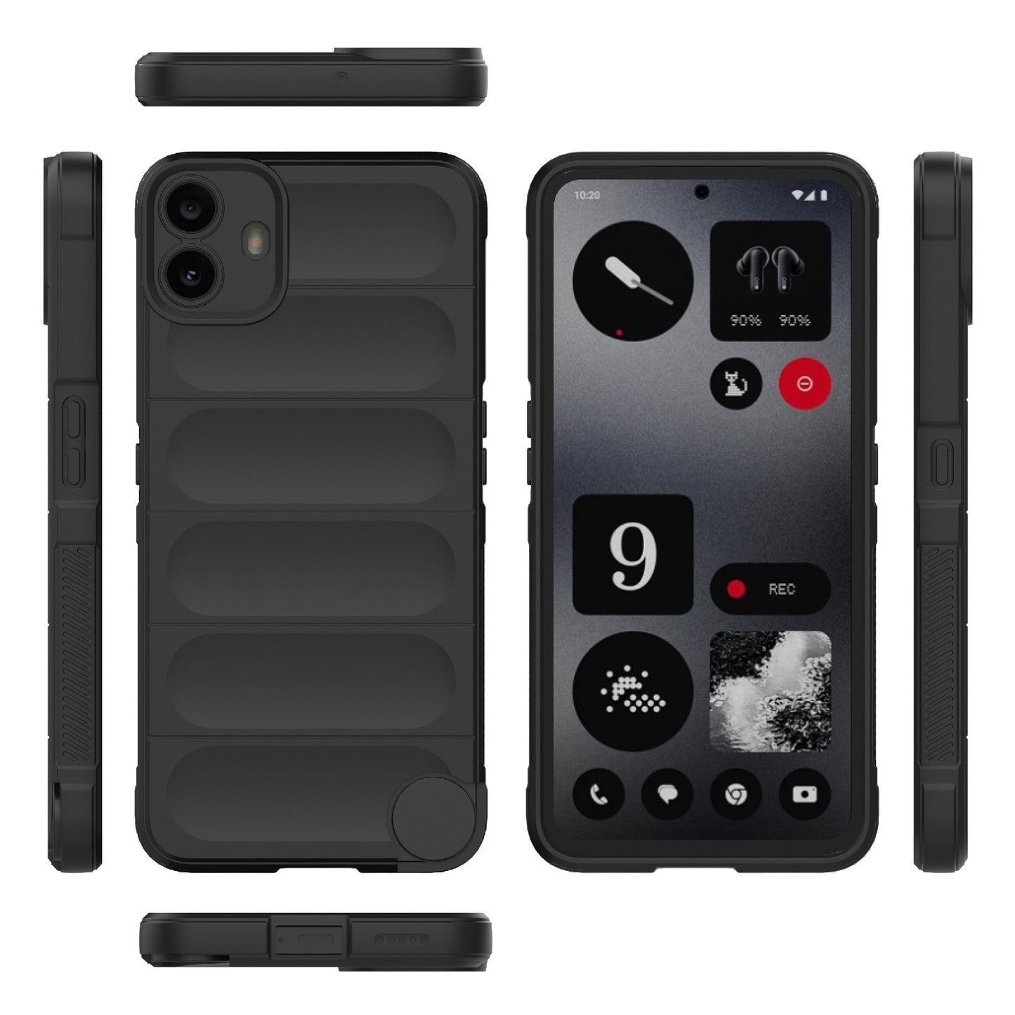 Nothing CMF Phone 1 Magic Shield TPU + Flannel Phone Case - Stylish, Durable, and Lightweight Protection