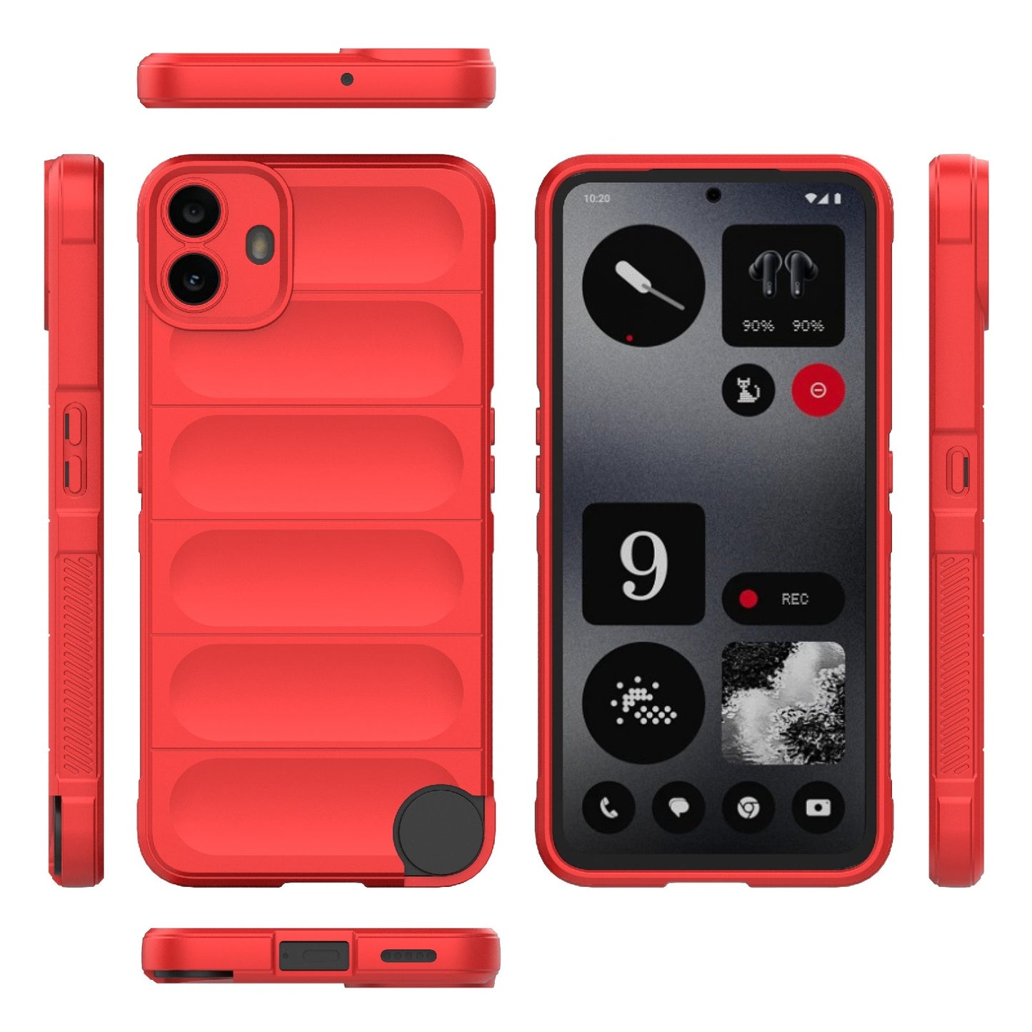 Nothing CMF Phone 1 Magic Shield TPU + Flannel Phone Case - Stylish, Durable, and Lightweight Protection